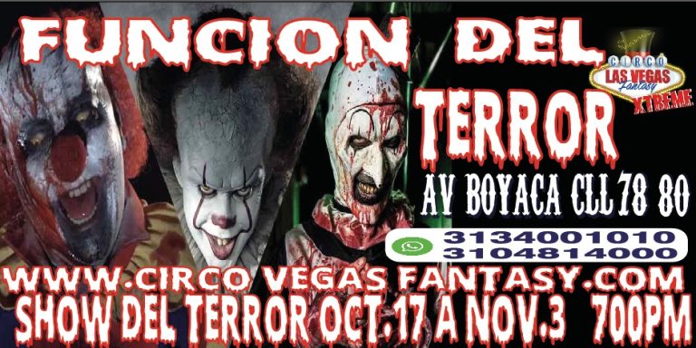 Circo las vegas terror bogota