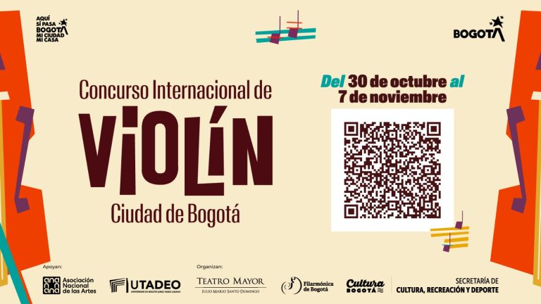 Concurso Internacional de Violin Ciudad de Bogotá 30 octubre al 7 de noviembre