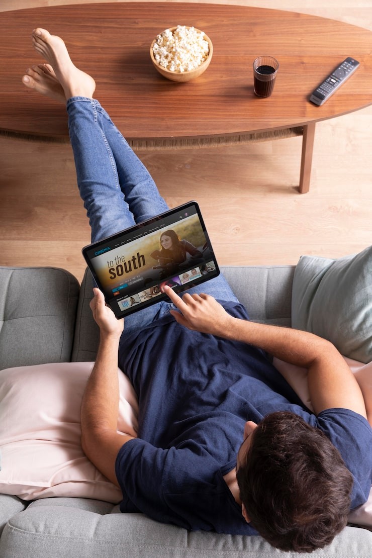 Joven con tablet y DGO