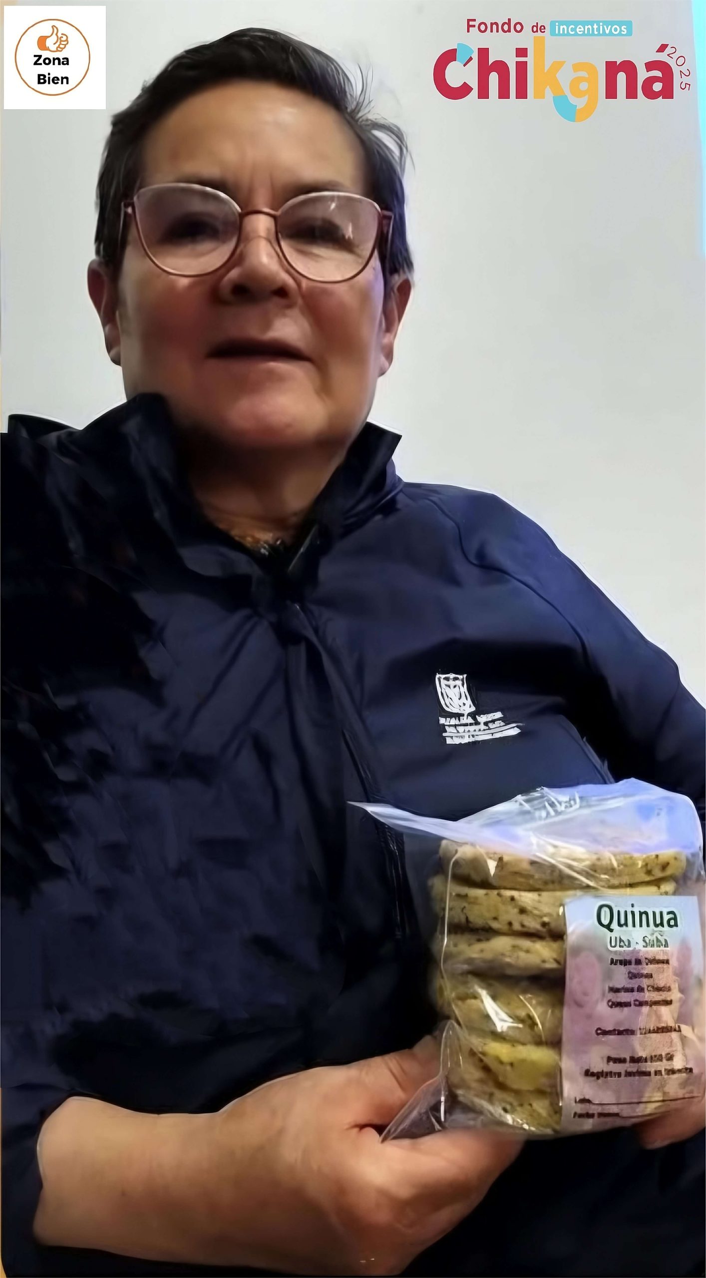 carmen gonzalez arepas  quinoa fondo chikana zonabien