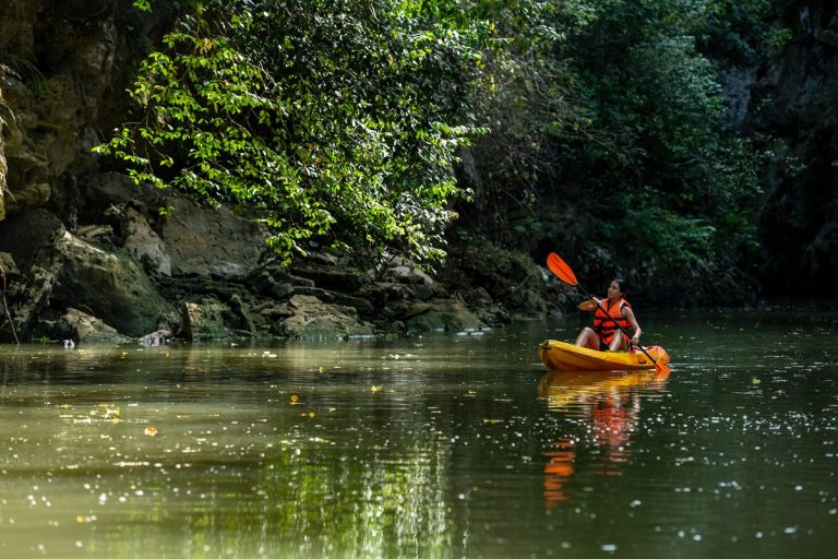 online-Kayak at Rio Tigre, Bayano Panama Province, Panamá