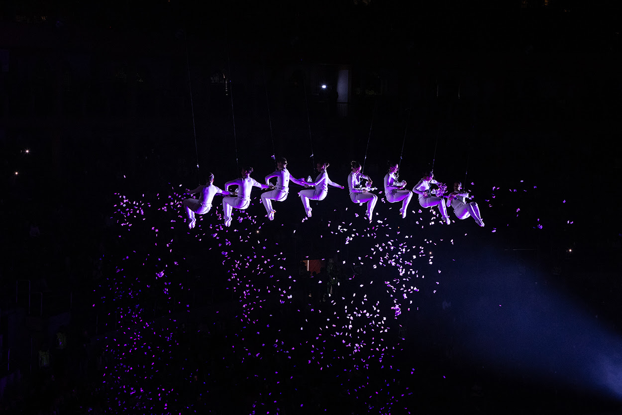 bailarinas en el aire