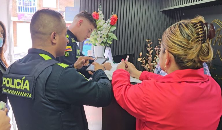 Policia y Alcaldía de Suba