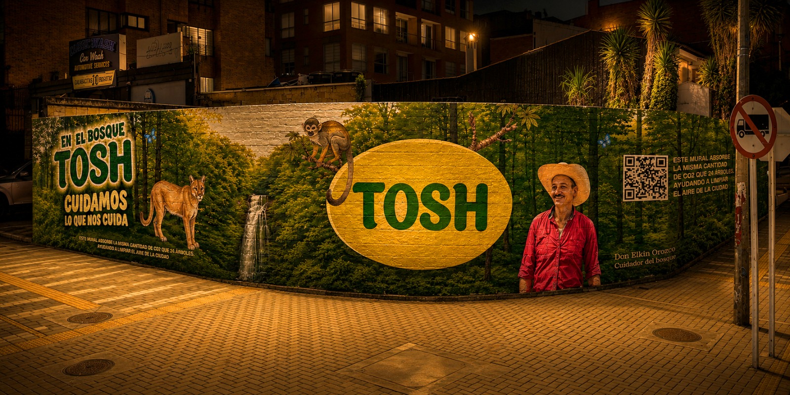 Render mural TOSH