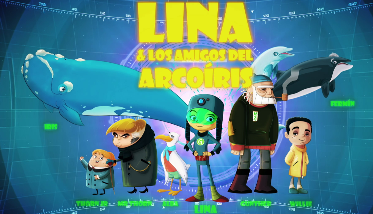 Lina y sus amigos del arco iris