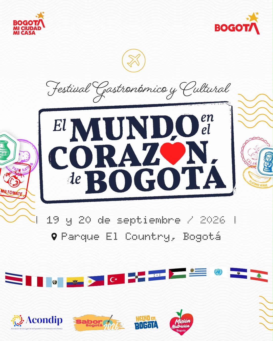 El mundo en el corazón de Bogotá