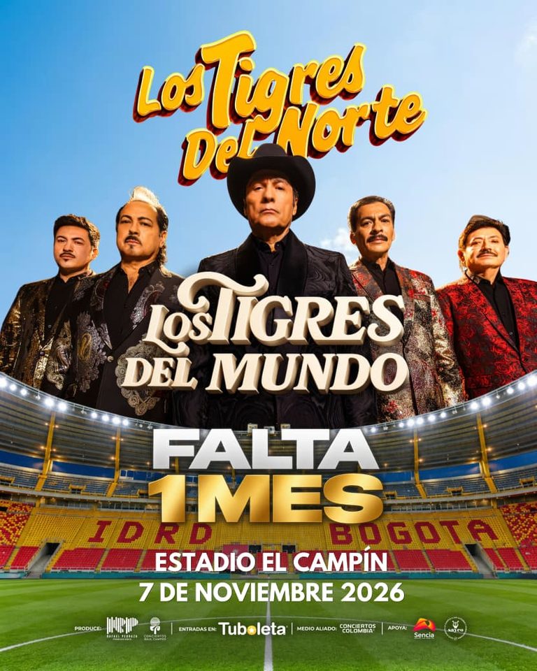 Los tigres del Norte Falta un mes